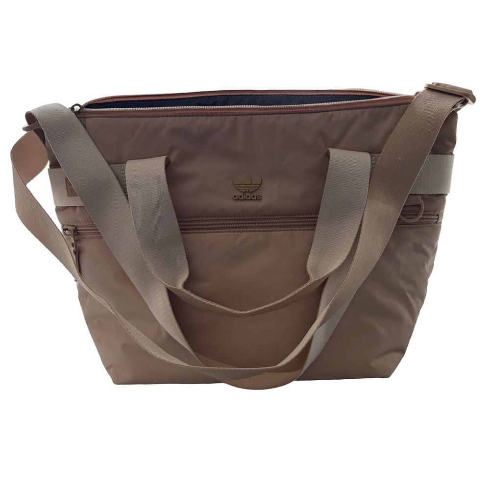 adidas Tan/Brown Nylon Messenger Tote